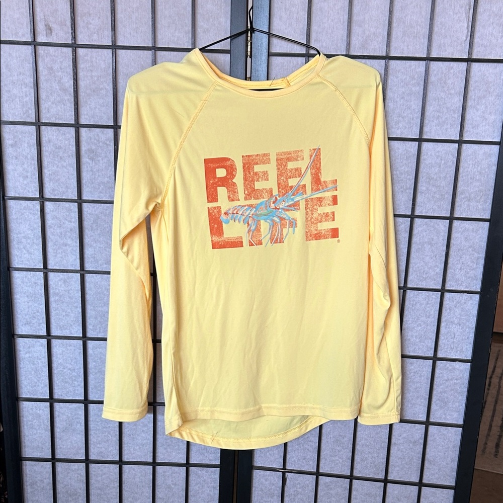Reel Love Yellow Long Sleeve Tee